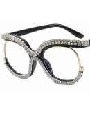 Rhinestone Glam Eyewear Glasses